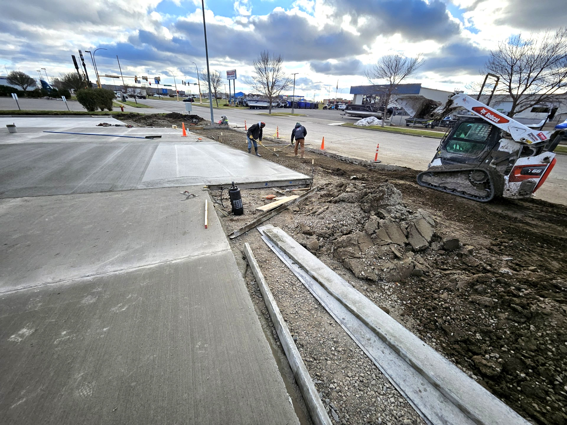 Concrete Project by American Resurfacing Inc. of Bismarck-Mandan.